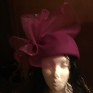 Fuschia Dress Hat